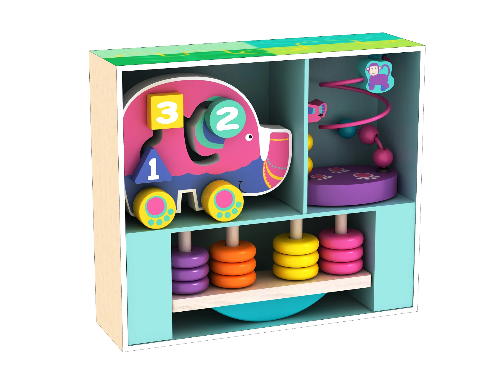 7613-Elephant Toy Trio