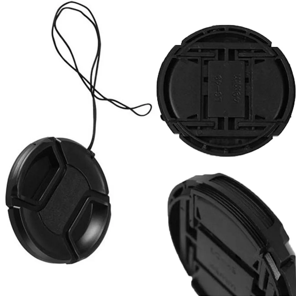 BAODELI Camera Cover Lens Cap 46 49 52 55 58 62 67 72 77 82 Mm For Canon 77d Nikon D 3400 5100 5600 Sony A6000 Rx100 Accessories