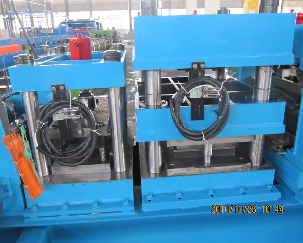 Standard highway saftey guardrail protect panel making roll forming machine