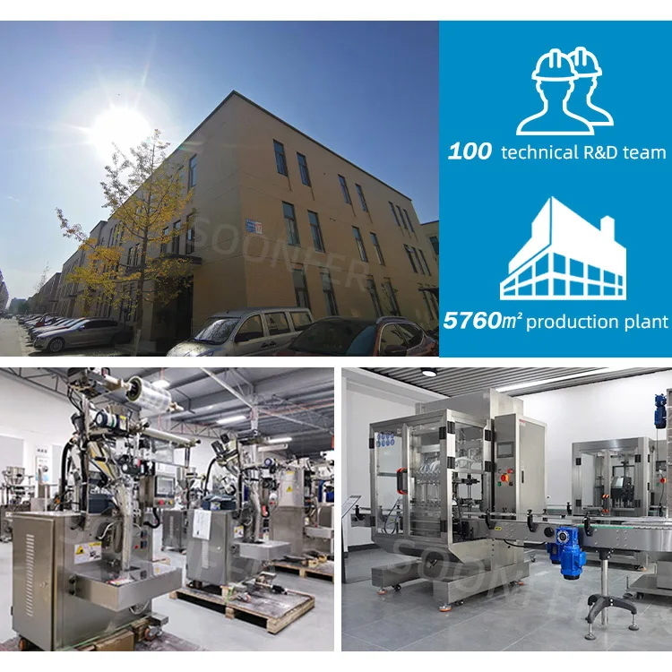 Fully automatic pre made flat bottom pouch bag coffee bean zipper bag packaging packing machine