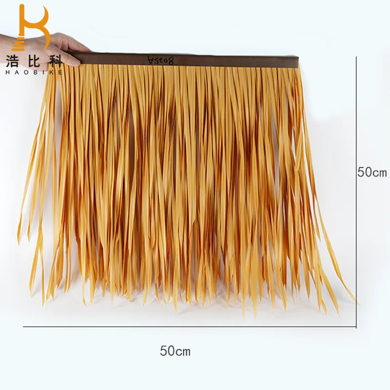 Multi-Specification artificial roof thatch fireproof artificial synthetic thatch roofing thatching roof