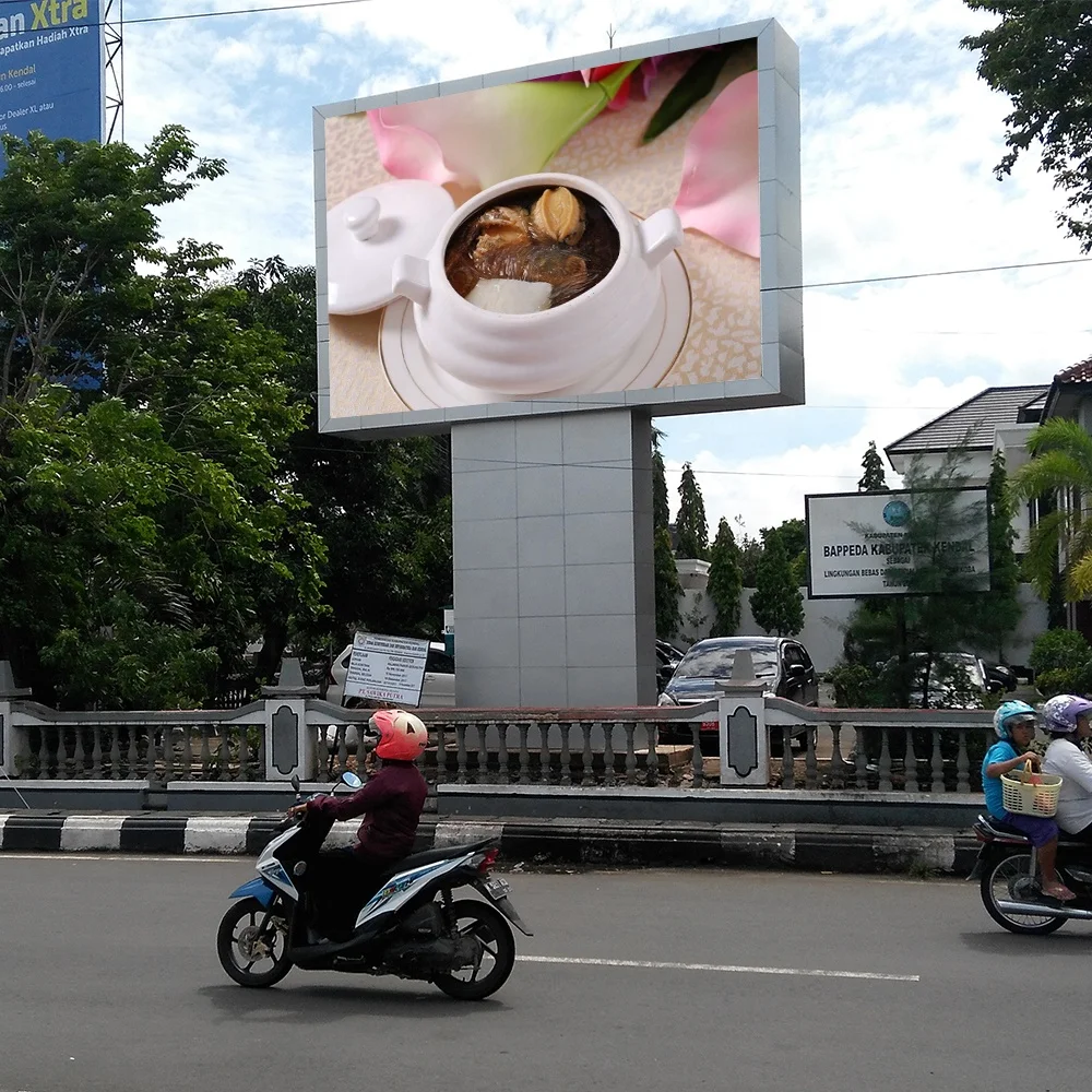 Outdoor P10 Waterproof Smd Large Led Advertising Fixed Billboards Panels Led Display Screen Digital