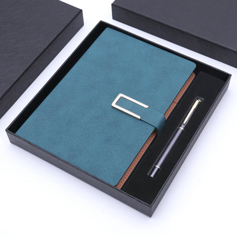 Офис A5, искусственная кожа, индивидуальный бизнес, рекламный подарочный набор, ученический ноутбук в стиле ретро