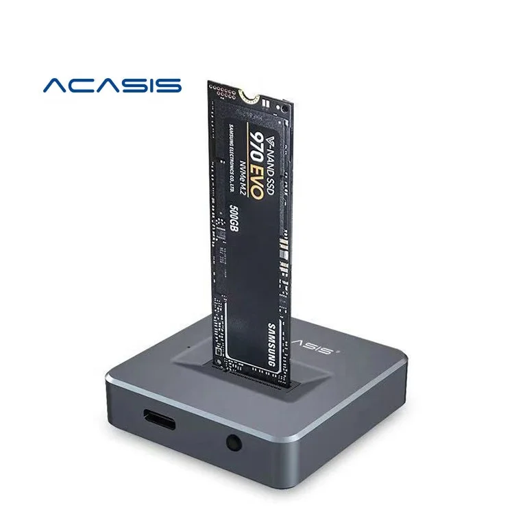ACASIS Plug and Play 10 Гбит/с Внешний M.2 NVMe SSD жесткий диск корпус с настраиваемым потоком воздуха клон kayfun HDD USB3.1Gen2 кабель