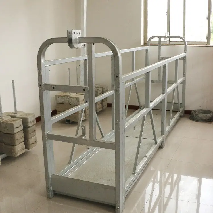 Zlp 630 Temporary High Rise Work Platforms Swing Stage Suspended Platform for Construction 3D Model Design Solution