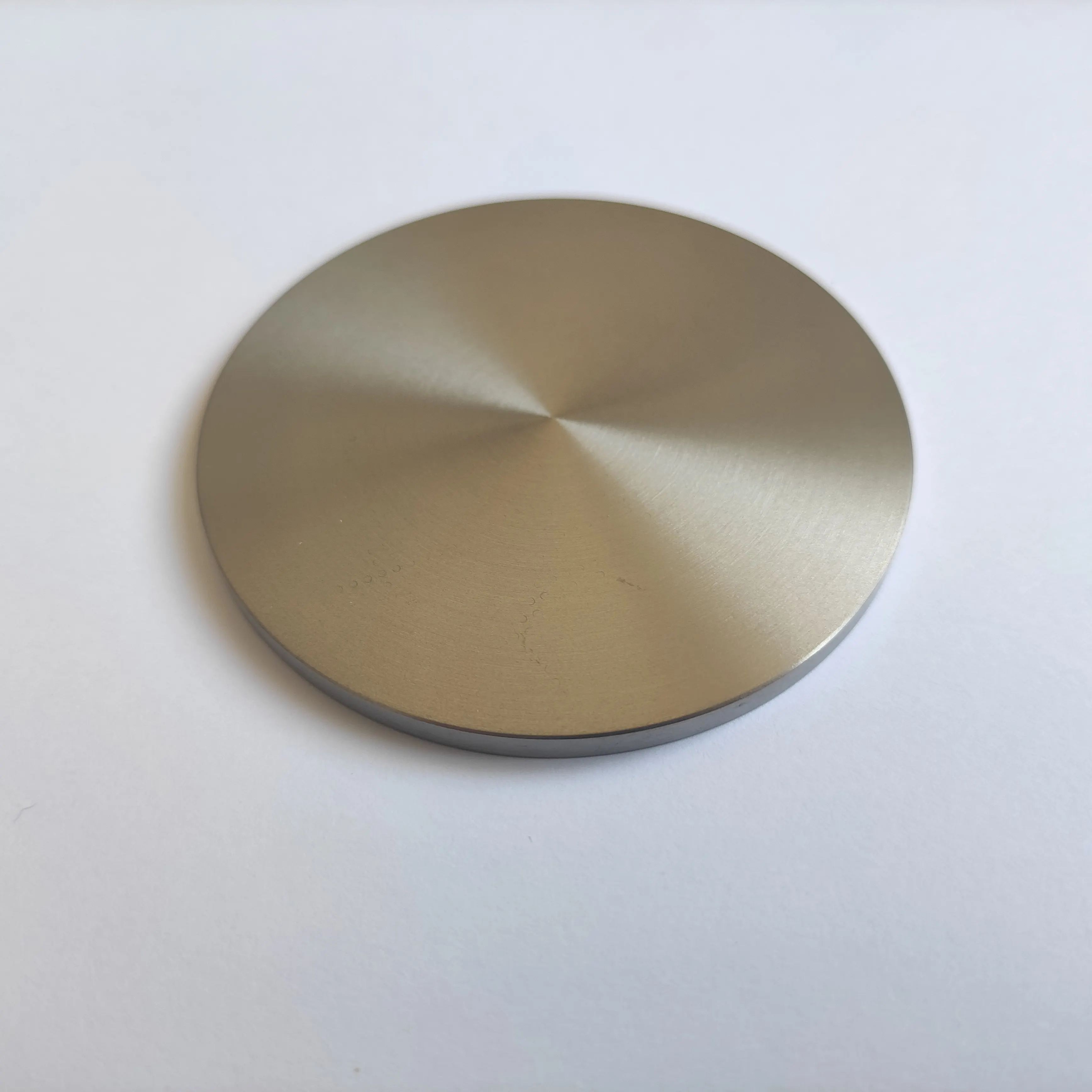 Custom High purity Titanium 99.99% 4N disc Ti sputtering target for pvd coating