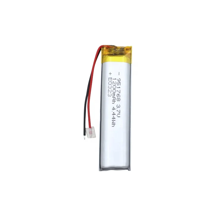 1200 mAh Rechargeable Lipo 3.7V 4.44wh 1200mAh 951768 Lithium Polymer Li-Po Li-polymer Battery for Digital Device