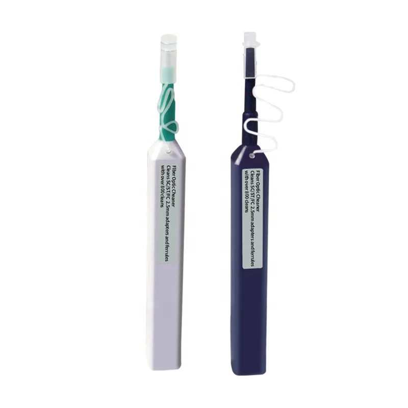 Cheap price 1.25mm(LC) fiber optic cleaning tools 2.5mm(SC/FC/ST) fiber connector cleaner pen