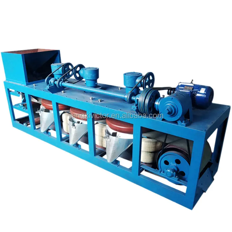 Iron Ore Separation Machine 3-disk High Intensity Ilmenite Monazite dry Magnetic Separator hot selling