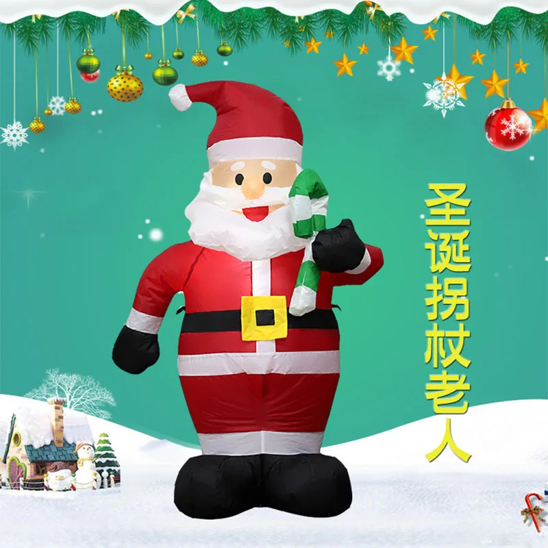 Inflatable Santa Claus Halloween Pumpkin Ghost Tumbler Snowman Christmas Decorations Christmas Gas Model Props