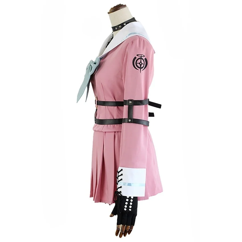 Anime Danganronpa Killing Harmony Iruma Miu Rabbit Halloween Women Cosplay Costume JK School Uniform Sailor Suit