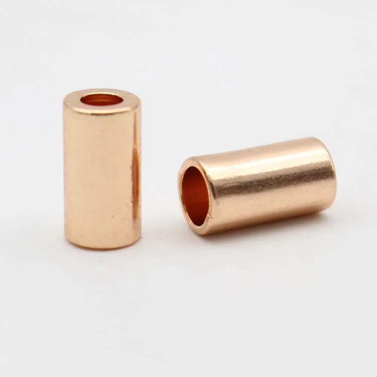 
high-quality golden drawstring cord end for swimwear 