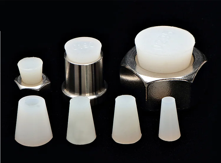 High Temperature Heat Resistant Cone Silicone Rubber Sealing Round Plug /Stopper 38*45*27mm for Hole 39-44mm CUSTOMIZED
