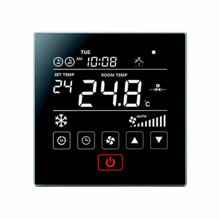  Интеллектуальный цифровой вентилятор-катушка HVAC-термостат с Modbus