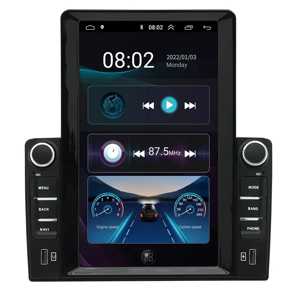 Universal Android Vertical screen CAR DVD player GPS Navigation 10.1 Inch Car Radio Car Stereos Multimedia System