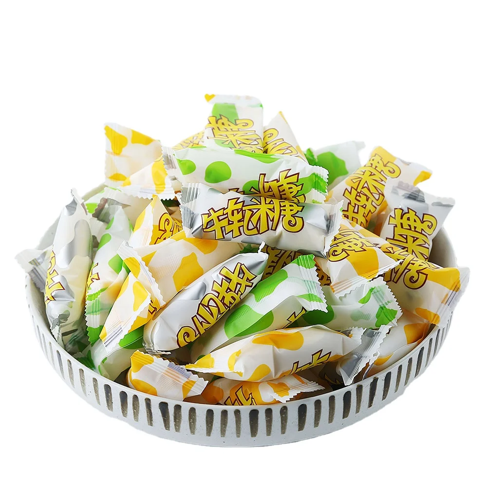 Молочный белый кокосовый мясо со Yummy, конфеты с нугой для десерта