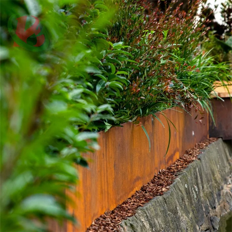 Распродажа огородная окантовка для газона Ландшафтная стальная ландшафта