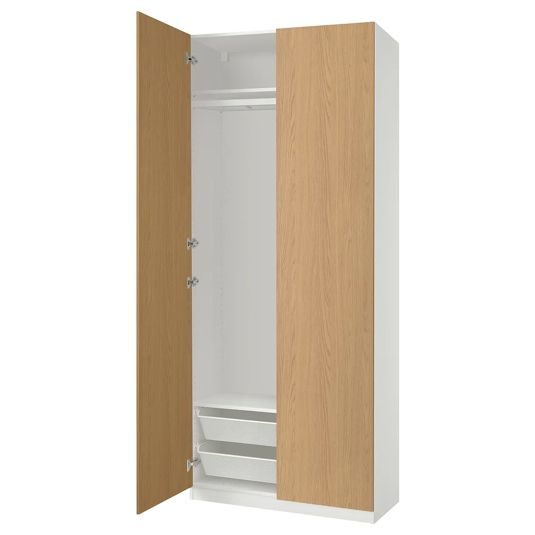 Bedroom custom panel material wardrobe foldable closet storage organization with drawers