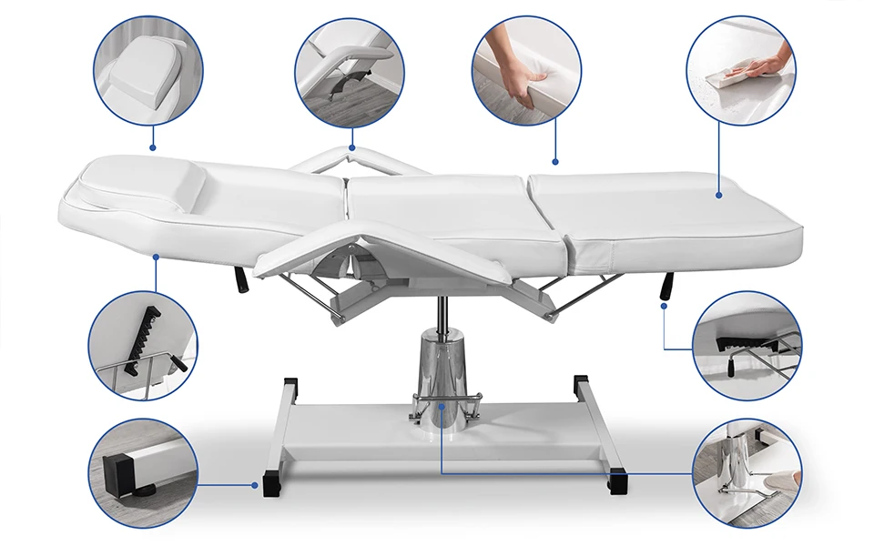 heavy duty hydraulic pump for beauty salon hair salon hot sale hairdressing facial bed