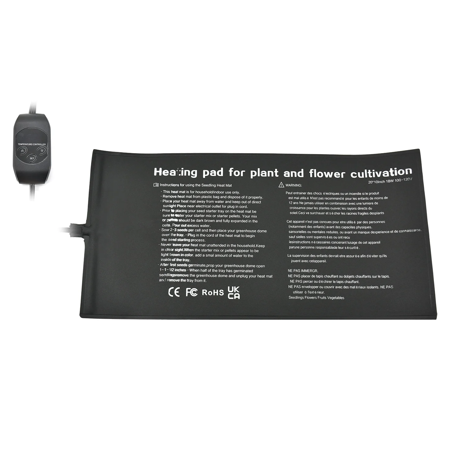 Plants & Flowers Seed Germination Home Garden Planting Heat Mat Propagation  Electric Plant Heating Pad