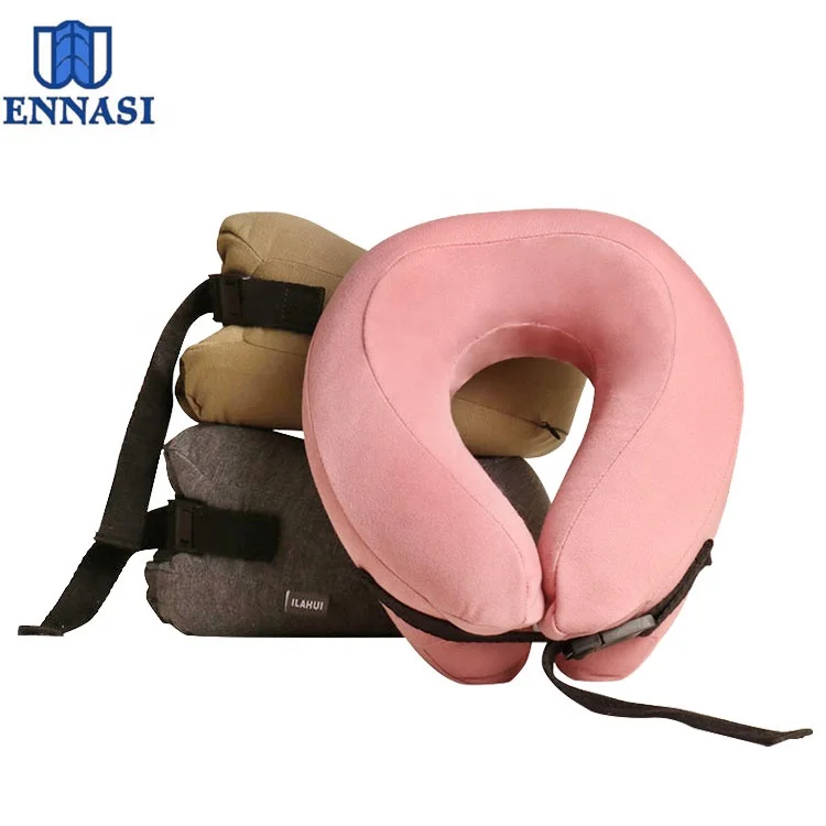 Soft Memory Foam Travel Neck Support Airplane Travel Pillow for Airplane Travel Sleeping Rest