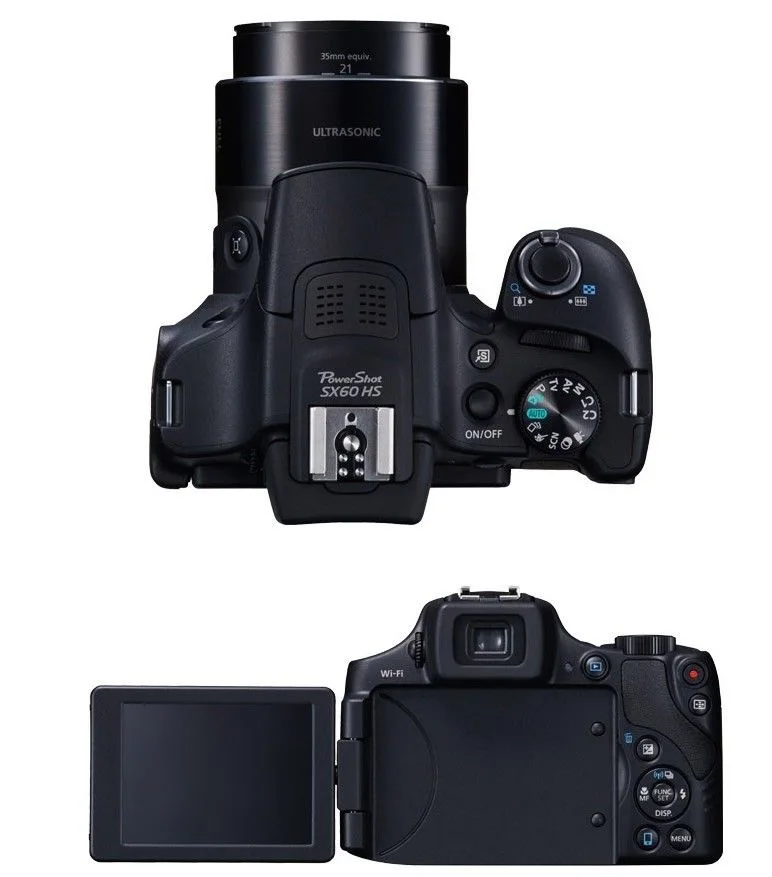 Оригинальный Canom 2022 power shoting Новый практичный HD sx60 HS sx520 телефото цифровая камера