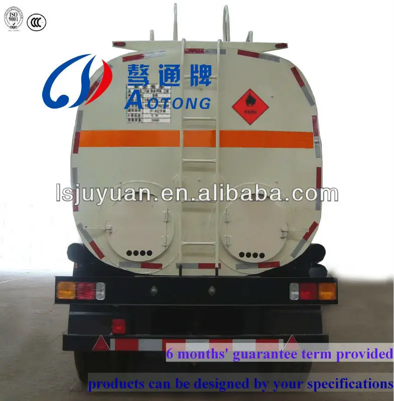 2021 Hot sale new diesel tanker truck brand 6 wheel 10000 liters fuel oil tank in
