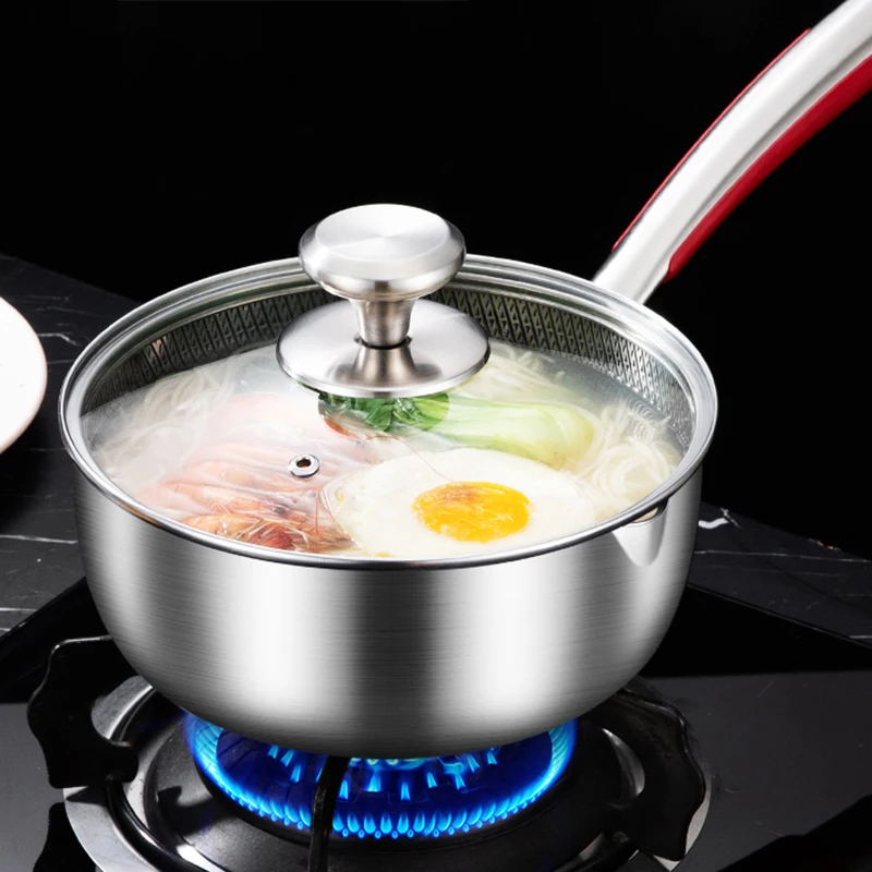Customized pot Stainless Steel 316 Non-Stick Milk Pan Multifunctional Honeycomb Fryer Pot Snow Pan Cookware Wok Pan