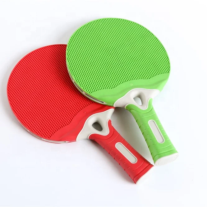 Out Door Table Tennis Set Waterproof Ping Pong Paddle Plastic Table Tennis Racket