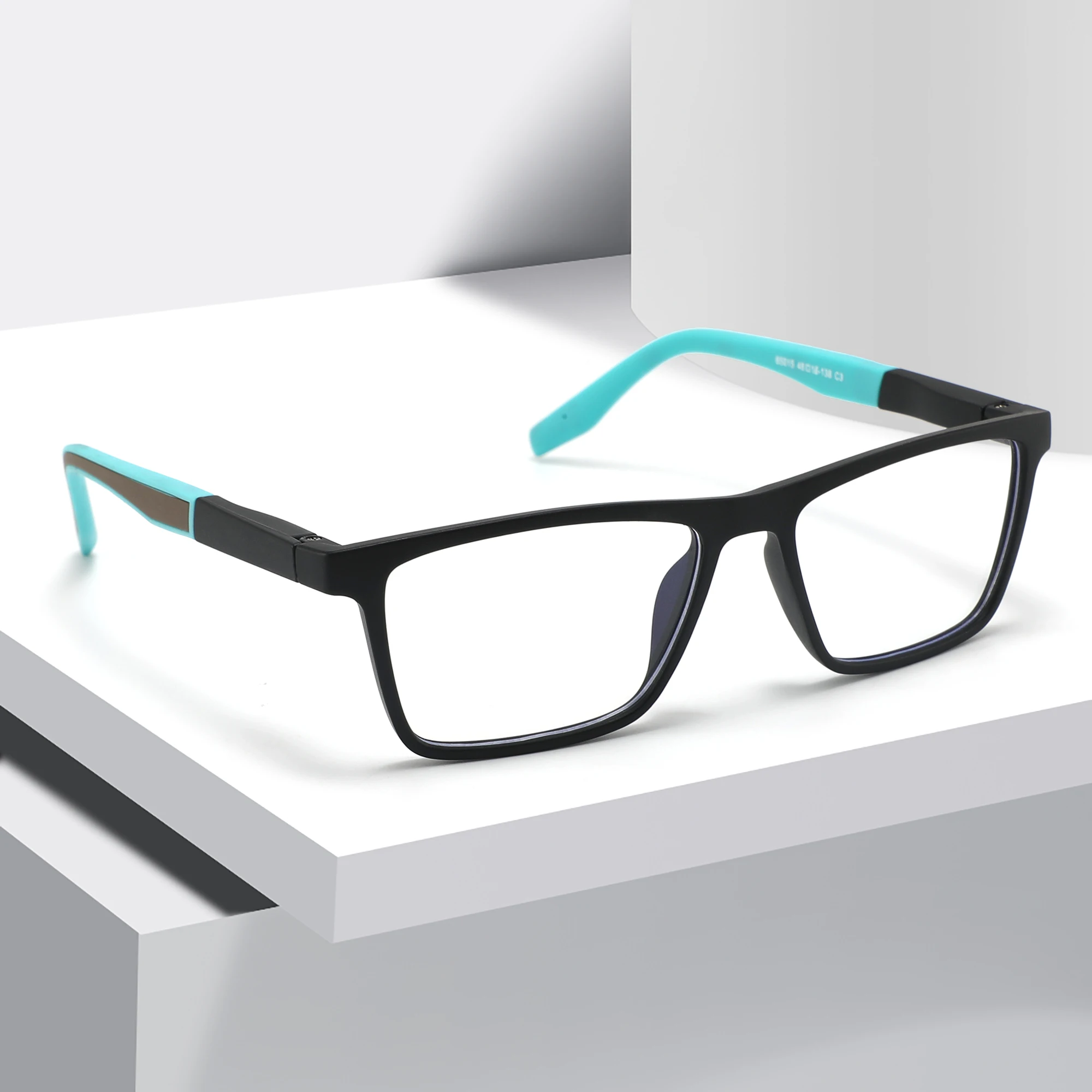 CONCHEN TR 90 eyeglasses frames square style blue blocking lenses children glasses colorful custom glasses for kids