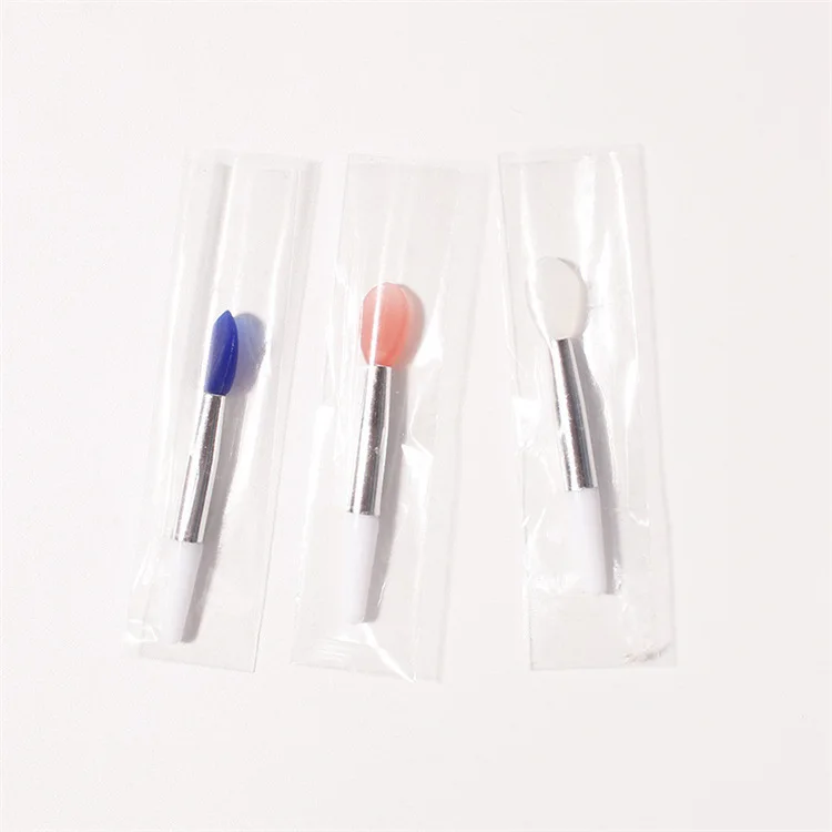 Wholesale Mini Soft Silicone Applicator Makeup Brush Small Reusable Portable Lip Brush For Lip Mask Lip Blam