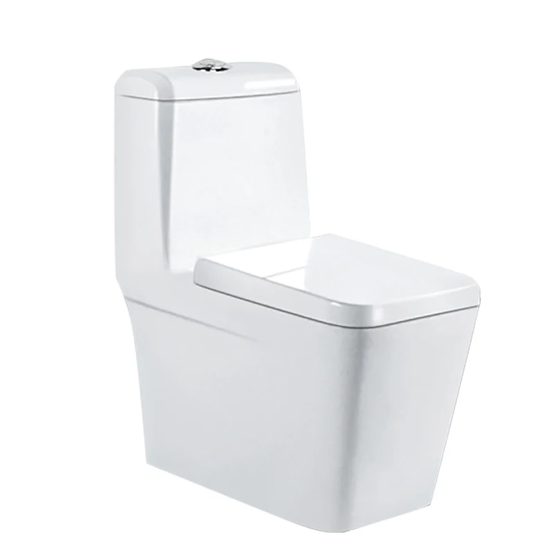 Chinese Cheap Price S-trap Siphonic Dual-flush One-piece Toilets Bowl Bathroom Ceramic Wc Toilette
