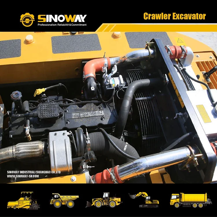 Chinese brand new 36 ton crawler excavator with factory price