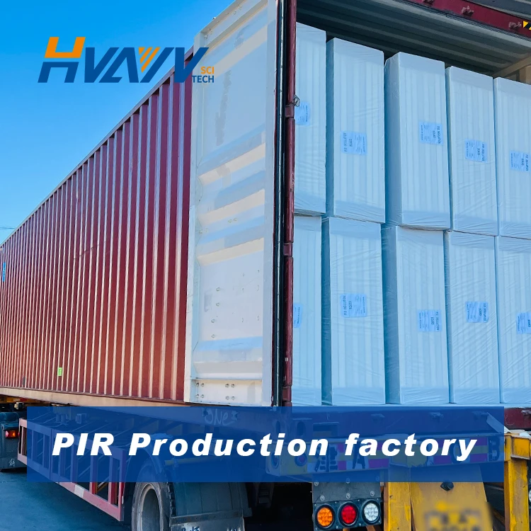 Rigid foam closed cell foam sheet Polyisocyanurate polyurethane foam pu insulation board pir insulation board