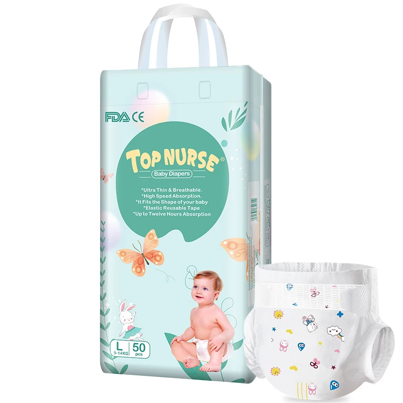 Magic Baby Diapers Japan Sandia Soft Green USA Blue Anti SAP Pulp Big Tape Feature Container Weight Material Lbs Breathable Type