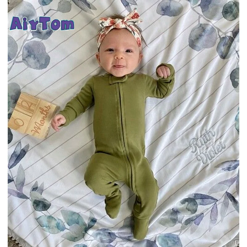 100% Cotton Mothercare Simple Trendy Simple Newborn Spring 2022 Ribbed Fabric Baby Winter Clothes