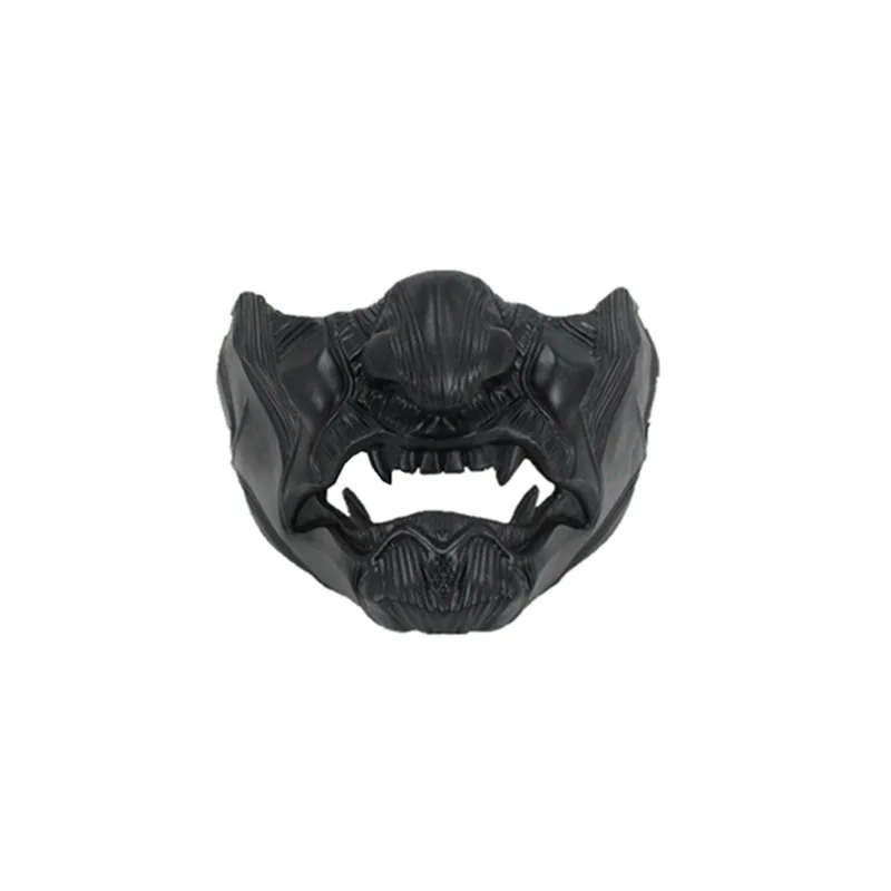 Scary Halloween Half Face Mask Ghost of Tsushima Mask Jin Sakai Half Face Mask Party Costume Accessory