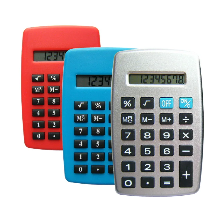 Promotional Gift Calculator 8-Digit LCD Display Mini Pocket Calculator