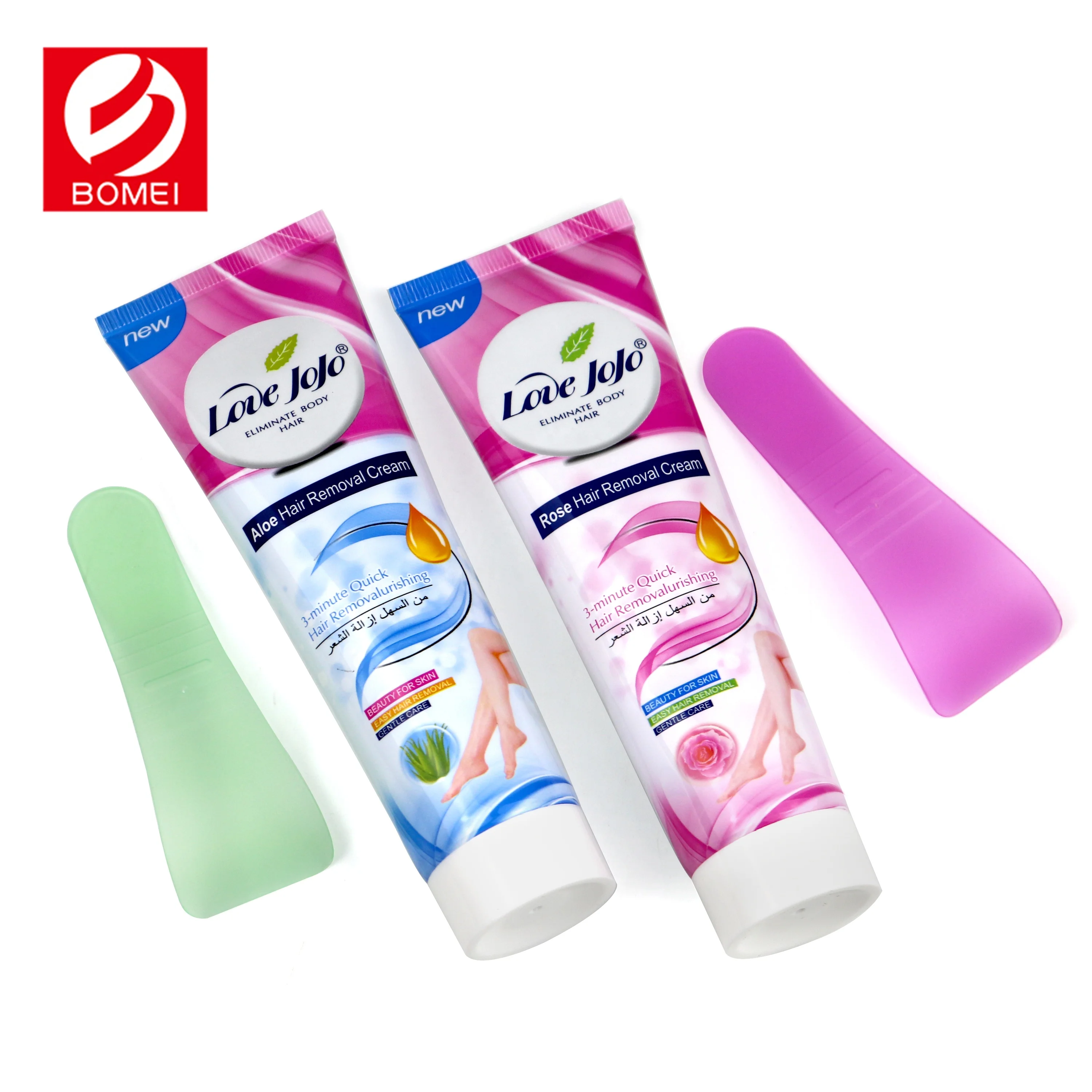 
Best OEM Natural Painless Permanent Aloe Vera Or Rose Hair Removal Cream 