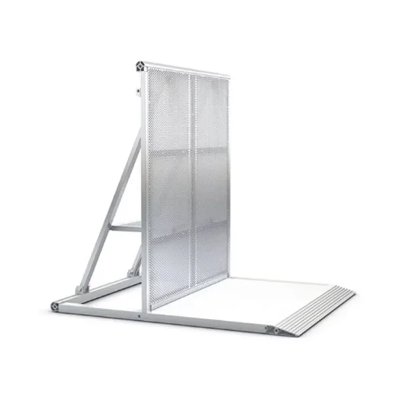 High Quality Easy Install Aluminum Alloy Crowd Control Barrier Stage Crash Barricade People Stopper Traffic Barriers Safety