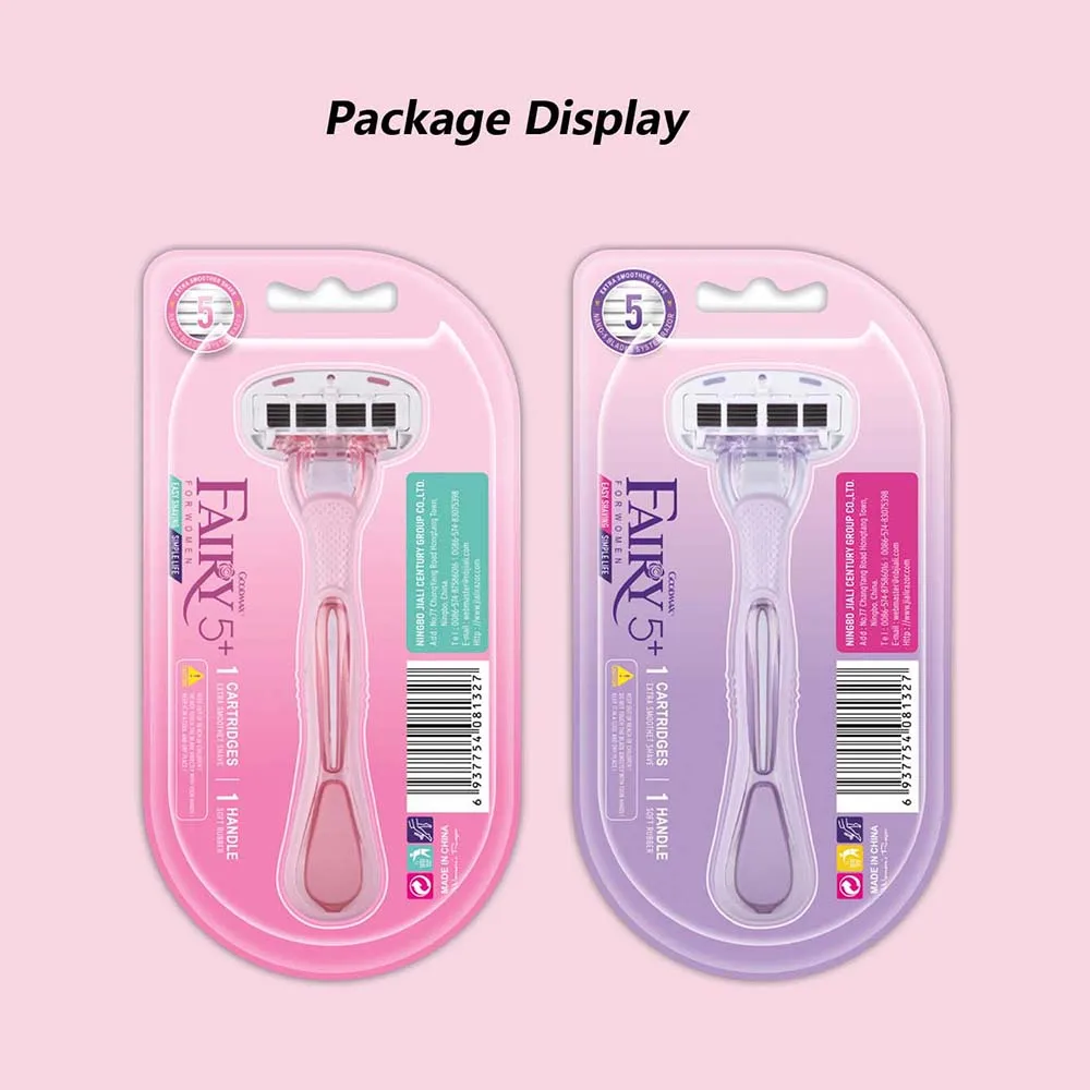 Female Hair Removal Razor Facial & Body Shaving Razors for Women Shave Kit