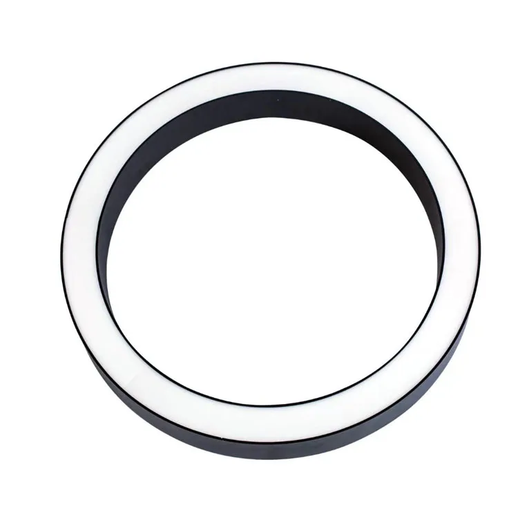 aluminum led light Office Round Ring Recessed Ceiling Surface Mount Wall Fixture Led Panel Linear