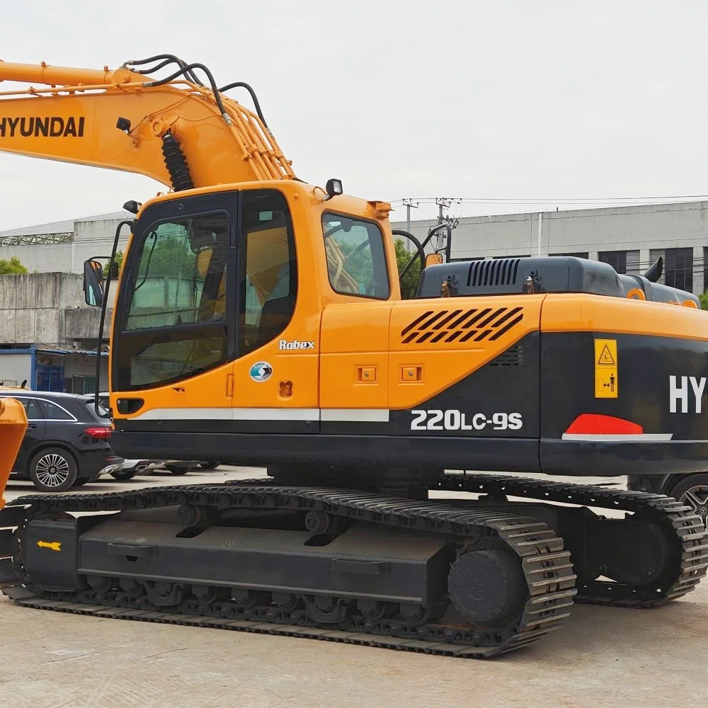 Экскаватор Подержанный Hyundai 220 Низкий рабочий день хорошее состояние заводская цена подержанный экскаватор 220LC-9S Hyundai220LC