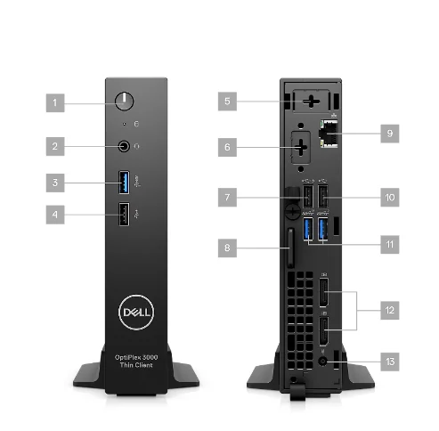 New Original low price Enterprise wyse 5070 mini pc cloud desktop computer 4gb 16g ssd dell thin client