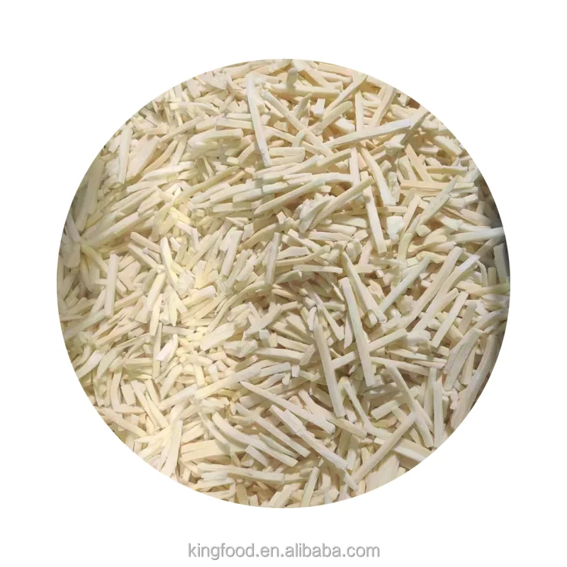 Неаддитивные IQF Замороженные бамбуковые побеги полоски/ломтики