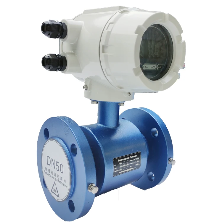 COVNA 4-20ma output 3 inch rs485 magnetic type water flow meter