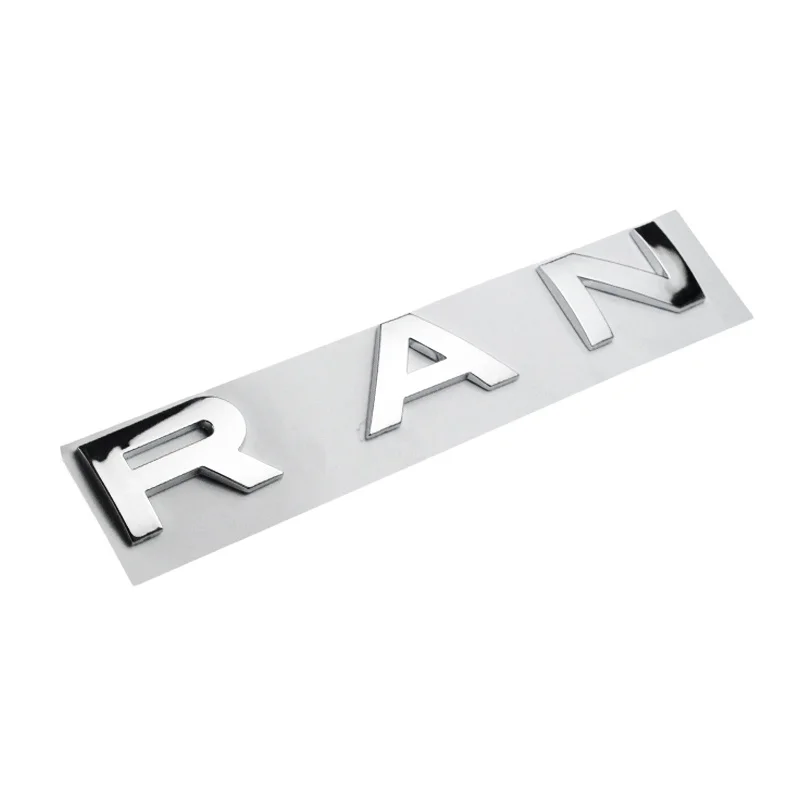 ABS 3D car emblem body abs sticker automotive electroplated logo 3d plastic