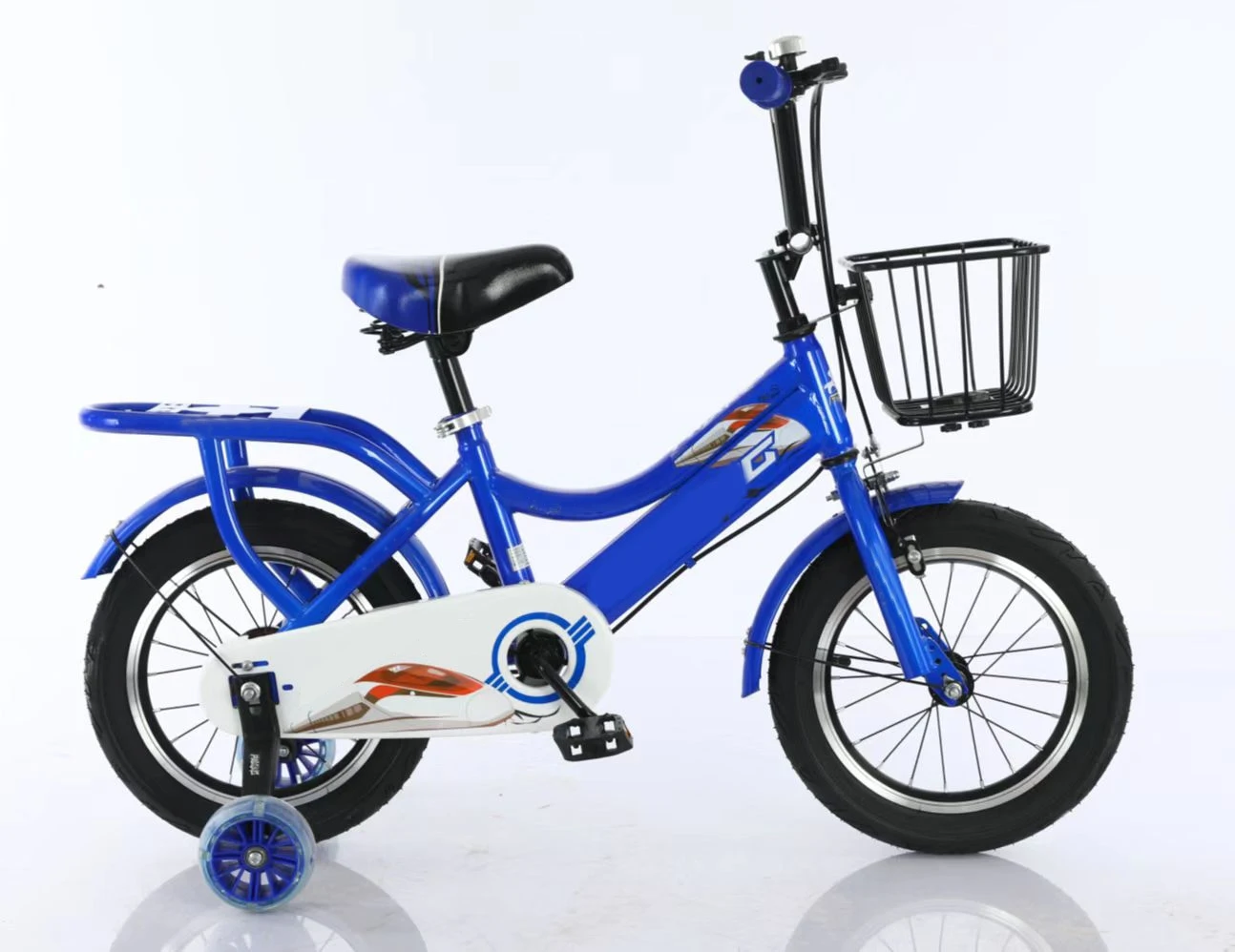 16inch steel frame kids bike with integrated wheel and training wheels wholesale children bicycle for 4-12 years old child