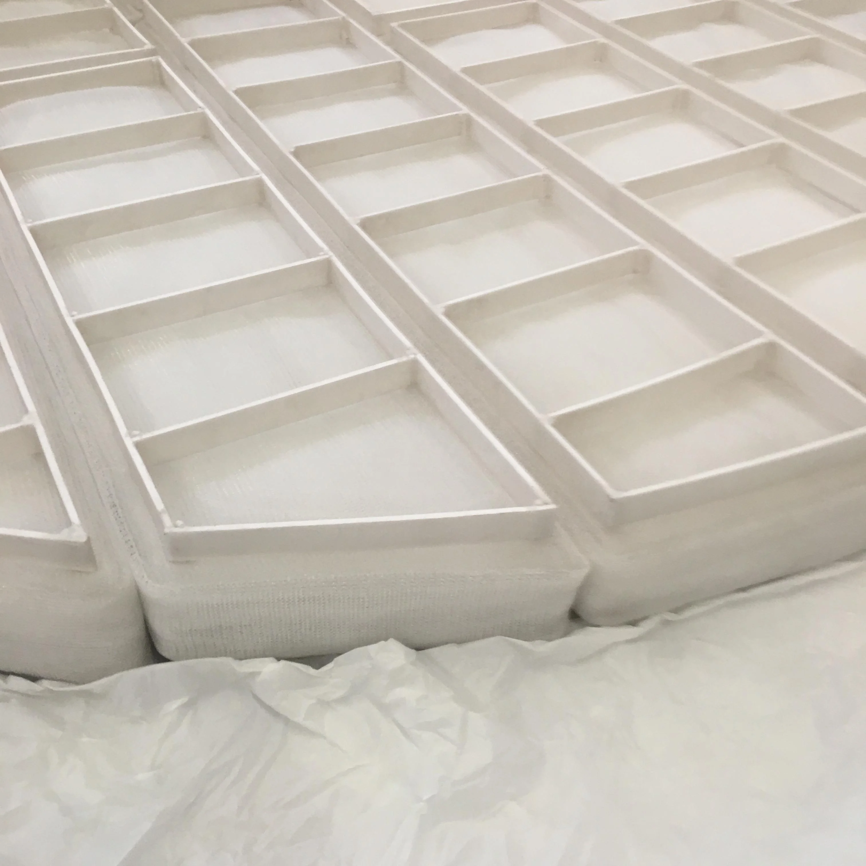 Plastic PP Knitted Mesh Demister Pad for Wet Scrubber