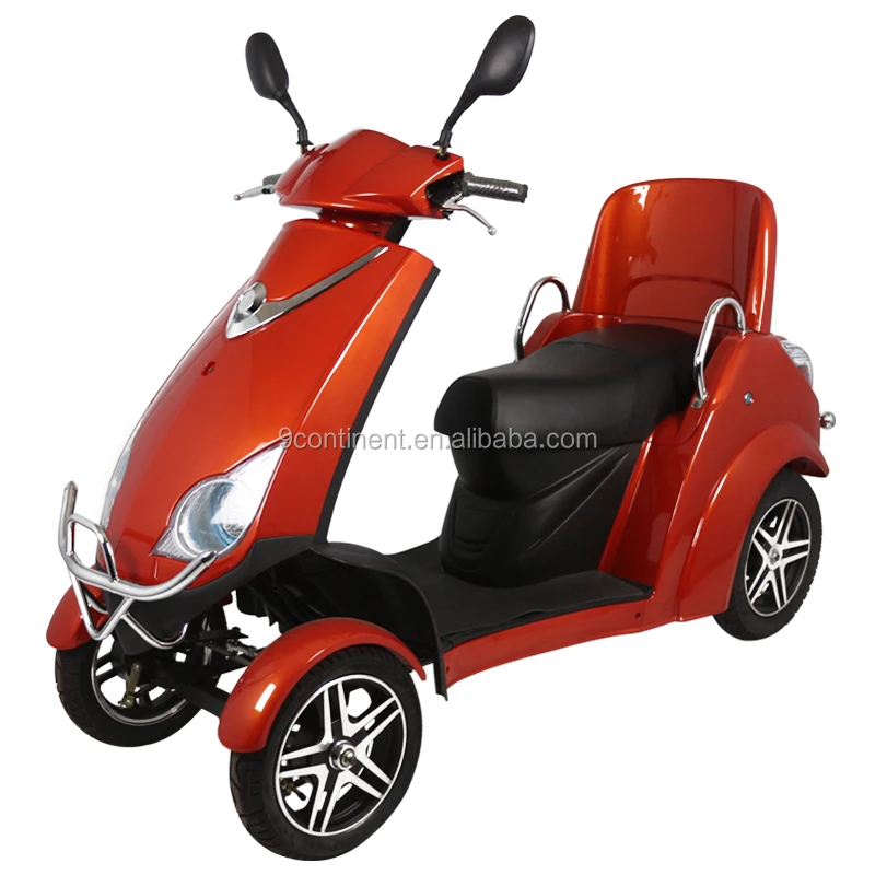 China electric motorcycle scooter 4 wheel for adults